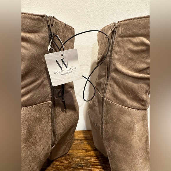 Worthington Udelle Porchini Mid Calf Scrunch Boot NWT Size 8.5 - Picture 6 of 8